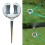 Gartenschlauchführung Spikes Roller Spitzkopf Outdoor Yard 2
