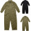 Work Overall Men's Cargo Jumpsuit With Multiple Pockets Lightweight Black Size L 4