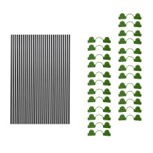 Gewächshaus-Reifen, Garten-Pflanztunnel, Netz-Reifen,-30PCS