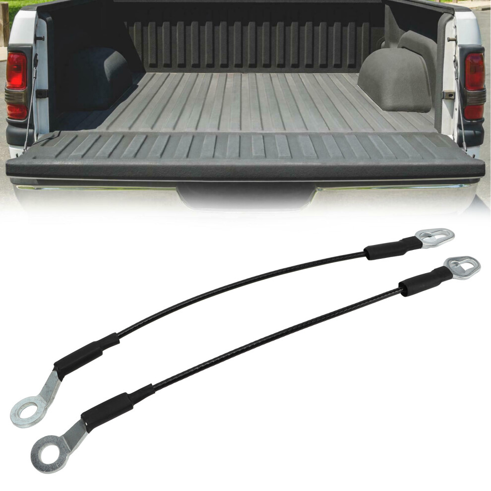 Quality Tailgate Support Cables 2Pcs For Silverado 1500/2500/3500 Replacement 7681374417620