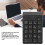 Wireless Numeric Keypad 18Key Bluetooth Number Pad with Ergonomic UShaped Low Noise Keys 2