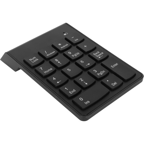 Wireless Numeric Keypad 18Key Bluetooth Number Pad with Ergonomic UShaped Low Noise Keys 2
