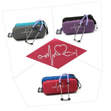 1pc Shockproof Stethoscope Case Portable Stethoscope Storage Pouch Compatible with Litš Compact Design with Built Net Pouch 28.5X11 CM