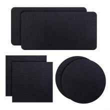 Trampoline Kit with 6 Waterproof Heavy Duty SelfAdhesive Mat Patches Rectangle Square Round