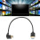 90-Grad-Down-HD-Multimedia-Interface-Kabel 48Gbps 8K Schwarz 14