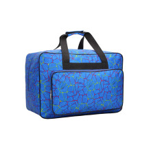 Unisex Handbag Nylon Sewing Machine Bag, Large Capacity, Reinforced Smooth Zipper, Blue