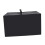Microwave Oven Cover Black Polyester Dustproof Protector for Kitchen Countertop Universal Fit 1