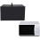 Microwave Oven Cover Black Polyester Dustproof Protector for Kitchen Countertop Universal Fit 5