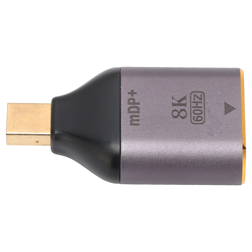 8K Hd Multimedia Interface Adapter 8K@60Hz Plated Aluminum Gold 4671374420648