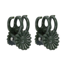 20/40/100Pcs Orchid Stem Clip Plant Support Vine-Green 20pcs
