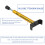 Belt Tensioner Tool Gauge  Belt Gauge Adjustment Tool for Motorcycle Replacement 4