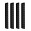 4x Tree Trunk Protector Spirals Tree Guards Tree Bark-Black 1