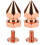 Rose Gold Brass Spiked Cone Studs 8x14mm 100 Sets DIY Kit 6