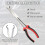 2 Pack  Wire Removal Tool Kit  Boot Removal Tool and Pliers Pulling Tool,Wire Puller Removal Tool B 3