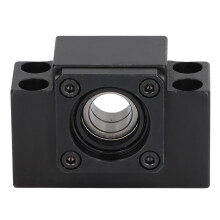 Support d'extrémité de vis à billes BK15 pour SFU1605 et SFU1204, bloc de rotation en acier robuste
