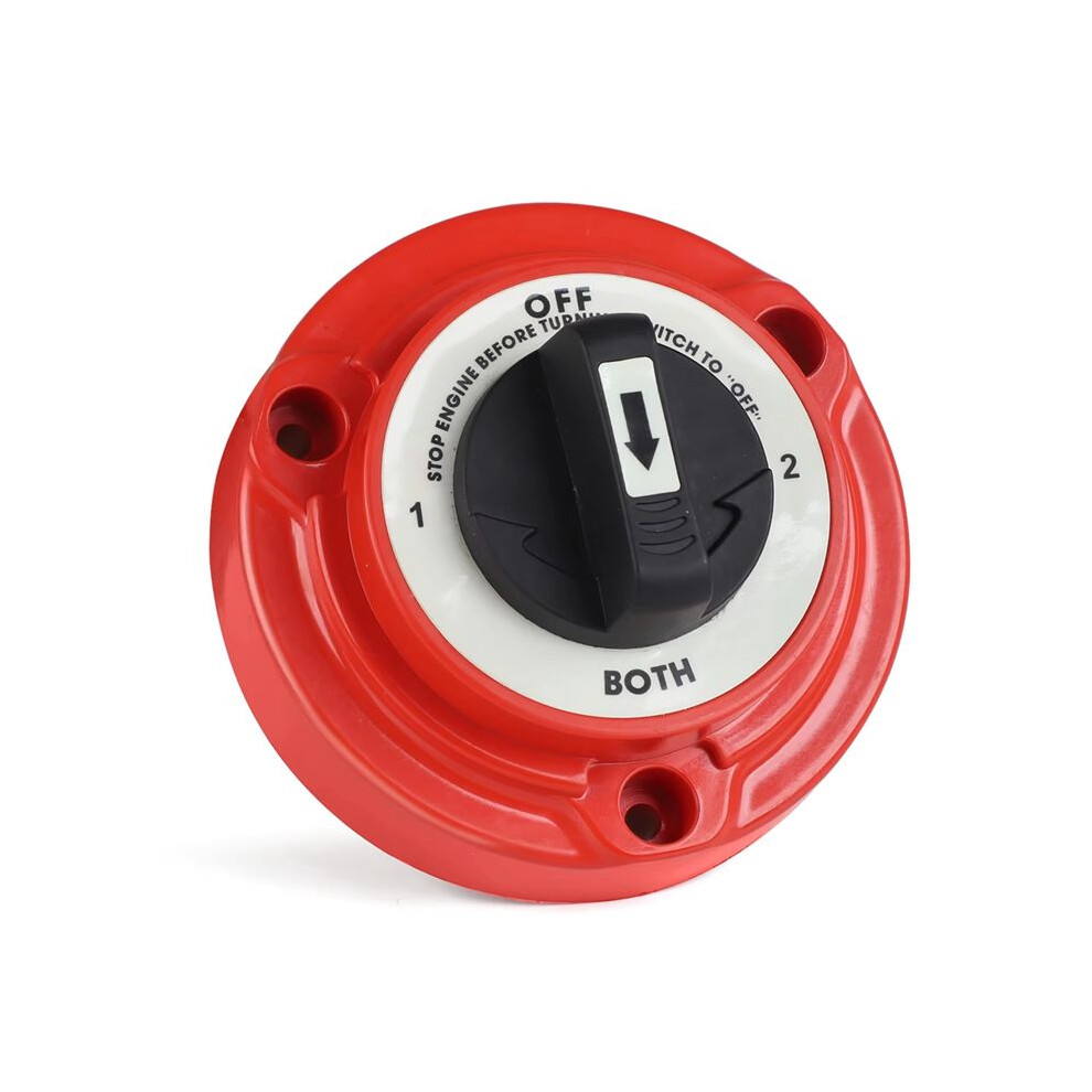 Car Dual Battery Selector 400A 6-32V 4 Position Power Cut Off Battery Isolator For Marine Boat Rv Truck 6033808738411
