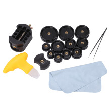 Kit profissional para reparo de relógios com ferramenta para tampa traseira, conjunto de prensa para troca de bateria, design fácil de usar,