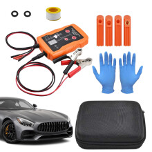 Fuels Pressure Tester Kit, Fuel Injector Cleaning Tool, Automotive  Set With Induction Pressure Function