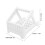 Lightweight White Barcode Printer Stand 200x130x135mm for Labeling Machines 4