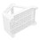 Lightweight White Barcode Printer Stand 200x130x135mm for Labeling Machines 10