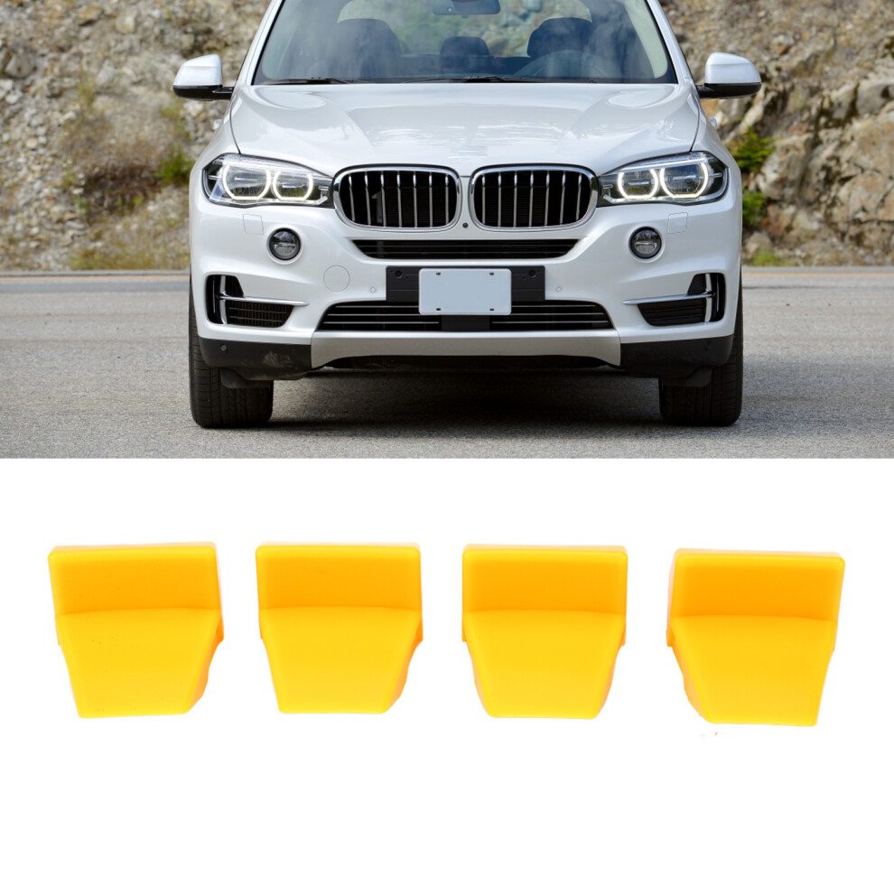 Tire Changer Rim Protector Inserts - Jaw Guards Set Of 4 Yellow 8331374424836