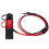 Universal 1.2m 4-Gauge Battery Relocation Kit with Protective Caps 1