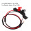 Universal 1.2m 4-Gauge Battery Relocation Kit with Protective Caps 10