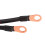 Universal 1.2m 4-Gauge Battery Relocation Kit with Protective Caps 5