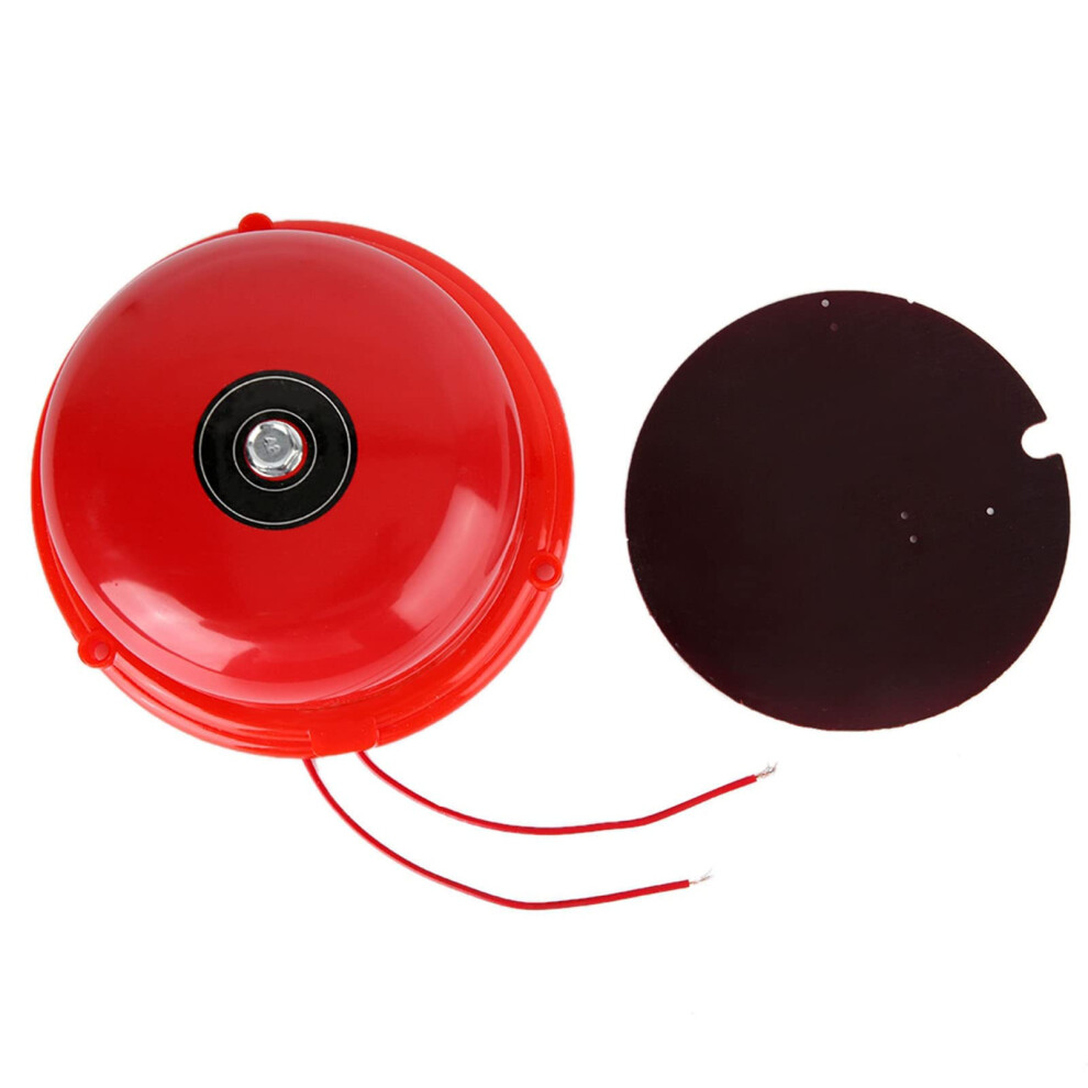 100Db Fire Alarm Bell, 4 Inches Internal Strike, Electric Bell For School And Factory Safety (220V) 9382693925732