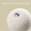Percussion Drum Mallet with Wood Handle Felt Head White 1 Pair for Drummers 6