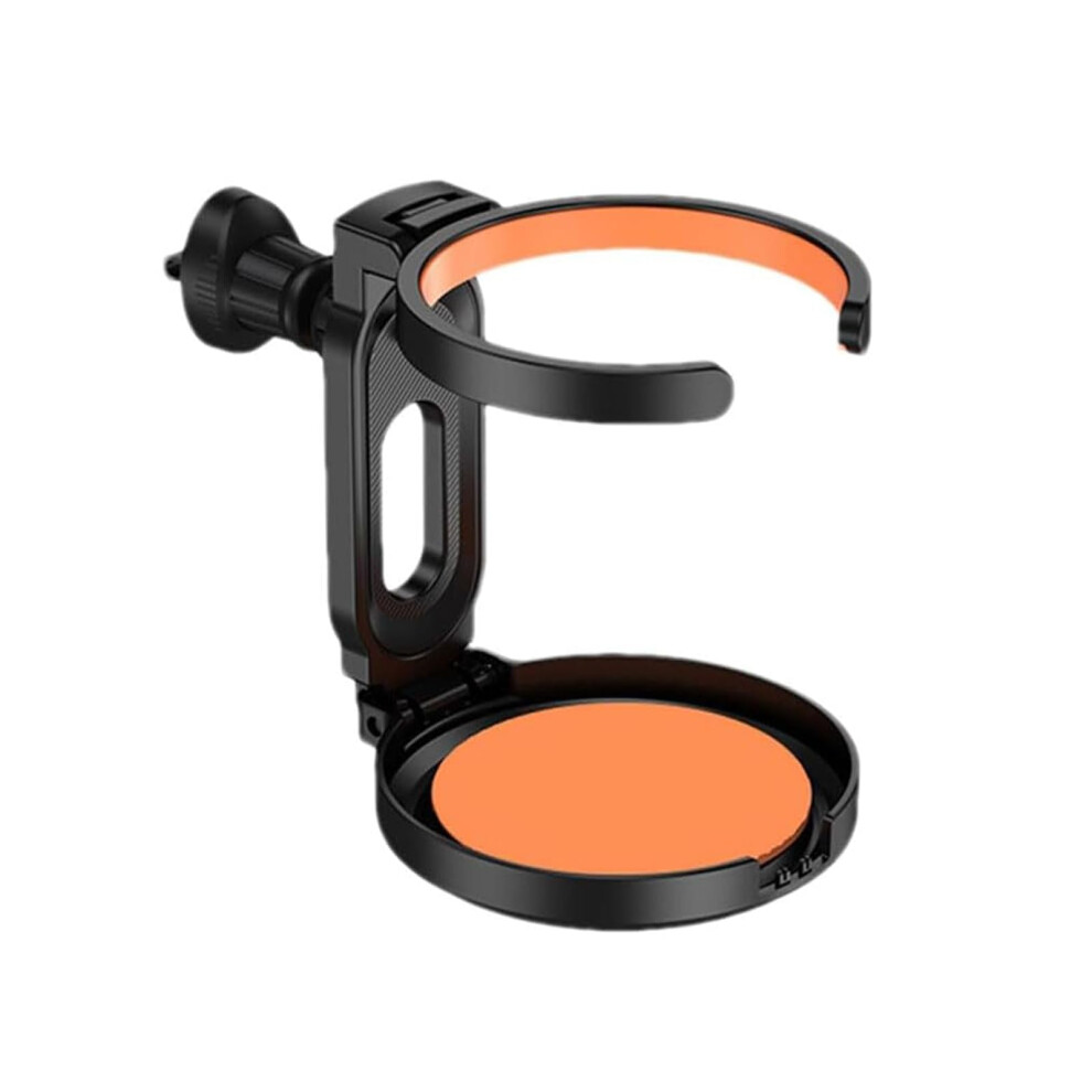 Adjustable Foldable Car Cup Holder For Bmw X1 20162021 Air Vent Mount Orange 9382693046680