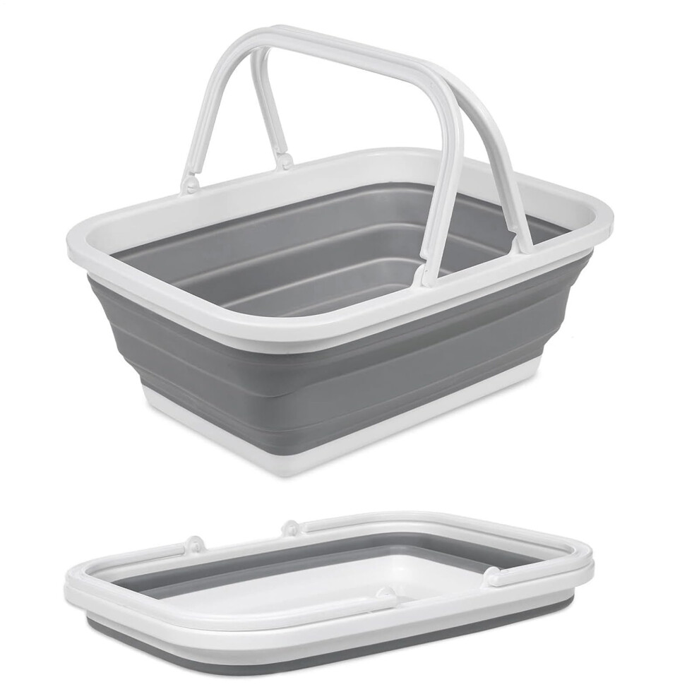 Pool Foot Bath, Foot Wash Basin, Foldable Bucket For Soaking, Pedicure And Shower Use, Outdoor Patio Deck