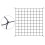Trellis Net Scrog Net with 4 Hook Trellis Net for-90x90cm 1