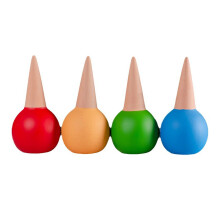 4Pcs Self Watering Spikes Small Terracotta Watering Stakes