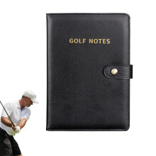 Golf Notebook Pocket Scorebook Portable Golf Log Book For Tournaments Driving Ranges Outdoor Putting Green Club Supplies