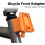 Folding Bicycle Front Carrier Block Adapter Compatible with Brompton Black Quick And Easy Installation 5