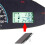 for  Vios 2008-2012 Car LCD Screen Dashboard Black Display Capabilities Cluster Instrument Replacement 9