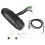 Motorcycle Modified Universal LCD Speedometer Tachometer + Induction Wire Magnet + Instrument Large Bracket 1