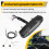 Motorcycle Modified Universal LCD Speedometer Tachometer + Induction Wire Magnet + Instrument Large Bracket 3