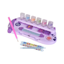 Beading Toy Gemstone Sticker Bracelet Kit For Kids DIY Jewelry Craft Set Girls Professional Handmade