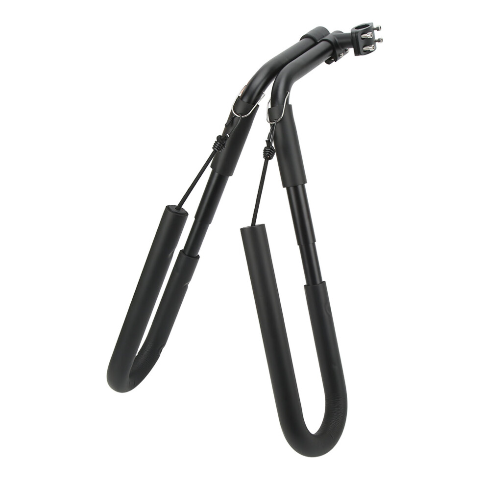 Heavy Duty Aluminum Surfboard Bike Rack For Road & Mountain Bikes Black 8741374429975