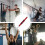 Punch Bag Hanging Strap Adjustable Boxing Hook Kit Heavy Duty Ceiling Mount Kit Red Bracket D 3
