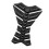 Motorcycle Gas Tank Sticker Tank Decal 3D Durable Bone Design Protector Black 1