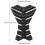 Motorcycle Gas Tank Sticker Tank Decal 3D Durable Bone Design Protector Black 2