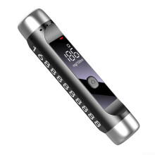 3in1 Portable Alcohol Tester 2025 Rechargeable Breathalyzer With Digital Number Plate Display