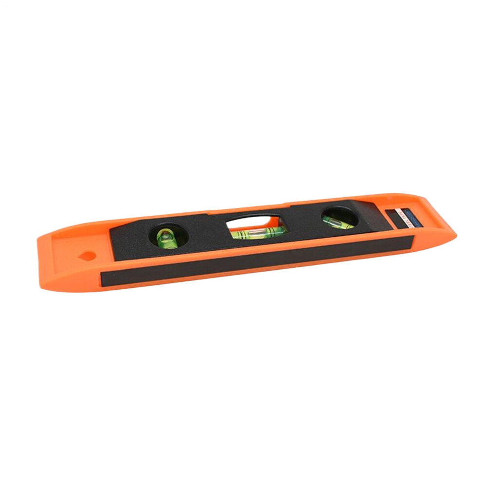 Magnetic Spirit Level For Construction Orange Portable Horizontal And Vertical Bubble Level For Woodworking Kitchen Tile Work 9382693048783