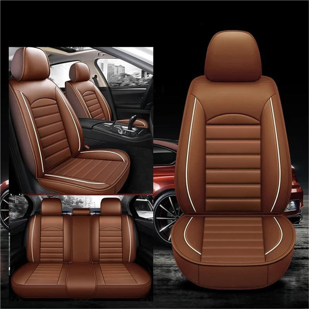 Car Seat Covers For Peugeot 206 307Sw 308 407 408 508Sw 208 2008 3008 4008 5008 Rcz Style 5 Black/Red 9426802713657