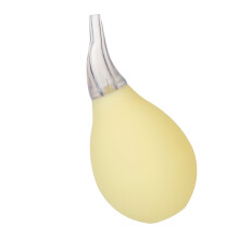 Baby Nasenaspirator Gelb PVC Manuelle Nasenreiniger 9,1x4,5cm