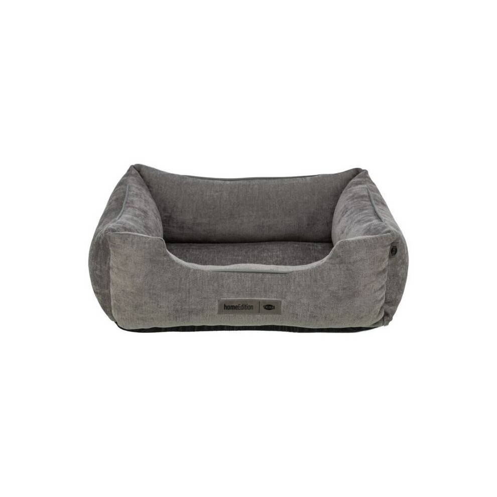 Trixie Dog Basket - Vital Lennox - Chenille Fabric - 60 X 50 Cm - Gray