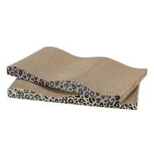 2er Set Kratzbäume - TRIXIE - LEO - 44 x 25 x 6 cm - Leopardenmuster